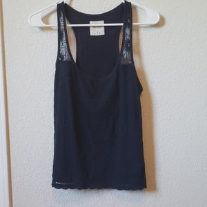 Navy Blue Tank Top